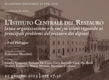 L’Istituto Centrale del Restauro